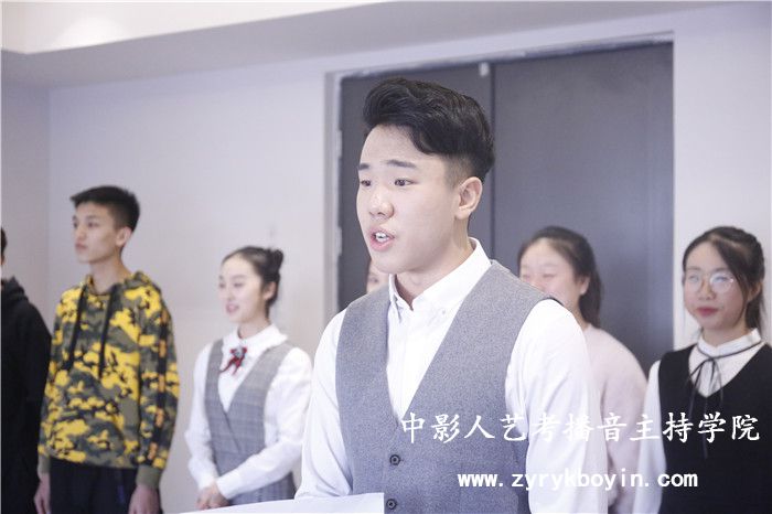 播音考場面試